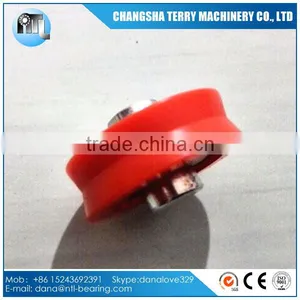 7MM Shaft Plastic Covered Pulley Wheel Bearing for Sliding Door and Windows thumbnail-1