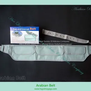 Arabian Belt(7 Holes/8 Holes Waist Bag Style) / Arabian Belt / Muslim Belt / Belt / Pilgrimage Belt thumbnail-1
