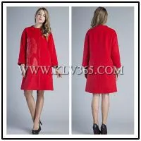 Wholesale Designer Women Coat Wool Long Winter Coat Wholesale thumbnail-1