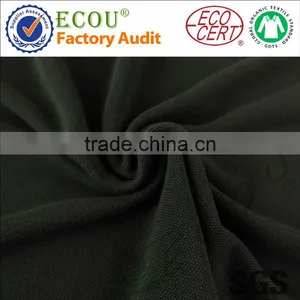 Custom Solid Bamboo Knit Pigue Fabric for Lady Garment thumbnail-5