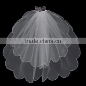 Latest Style Fashionable Beautiful Veil Wedding 2011 M082 thumbnail-1