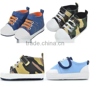 Cheap Canvas Infant Baby Boy Shoes thumbnail-1