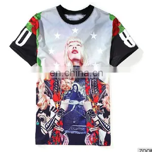 High Quality 100% Cotton Fashion Costom T-shirt for Men thumbnail-3