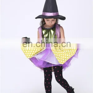 Cheap Fancy Dress Costume Halloween Witch Costume FGCC-0146 thumbnail-4