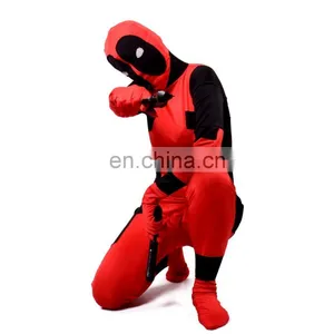 Simple Jumpsuit Cosplay Deadpool Costume thumbnail-2