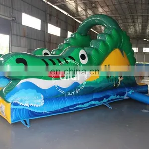 Inflatable Crocodile Slide for Sale for Kids thumbnail-1