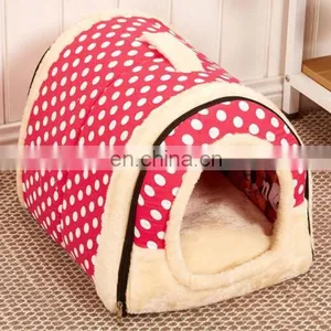 Portable Foldable Pet Dog Puppy Cat House Bed Cave Carpet Covers thumbnail-4