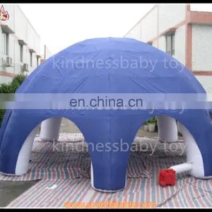 Wholesale Inflatable Blue Air Dome Tent, Igloo Camping Tent for Advertising /party Event thumbnail-1