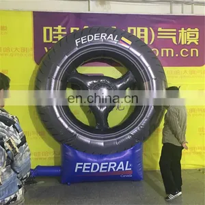 Best Selling Inflatable Tire/giant Infaltable Advertising Tire for Sale thumbnail-3
