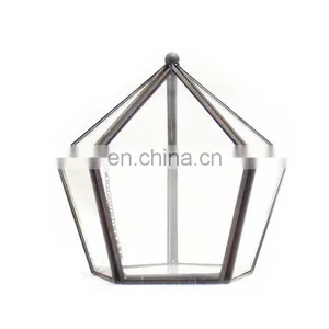 Terrarium Glass Geometric Terrarium Indoor Plants House Decoration thumbnail-2