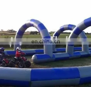 Funny Inflatable Racetrack, Inflatable Circuit, Inflatable Raceway thumbnail-1