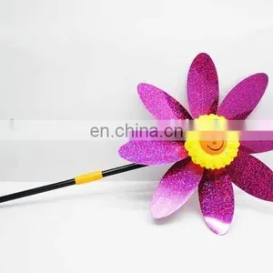 Eight Leaves Smile Sunflowers Windmill Toys thumbnail-1