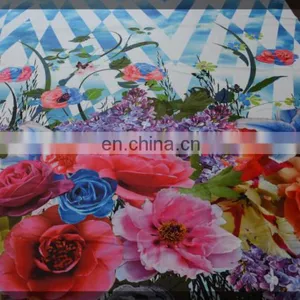 Scuba Flower Picture Digital Print Fabric From China thumbnail-1