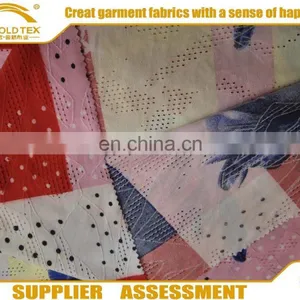Pure Color Knitting DTY Diamond Pattern Polyester Fabric Jacquard thumbnail-2