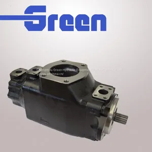 Denison T6 T7 Series Hydraulic Rotary Vane Pump Triple Pump thumbnail-2