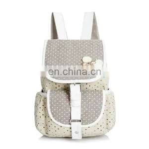Fashion Canvas Travel Bag Girls School Backpack Bag thumbnail-2