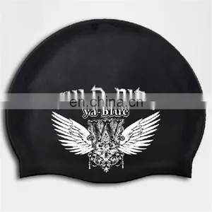 Waterproof 100% Silicone Swim Cap for Canada Swimmers thumbnail-5