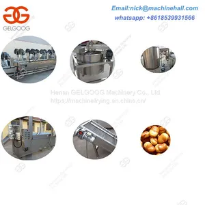 Peanut Frying Machine Line for Sale|Automatic Peanut Frying Production|Peanut Fryer Machine Line thumbnail-2