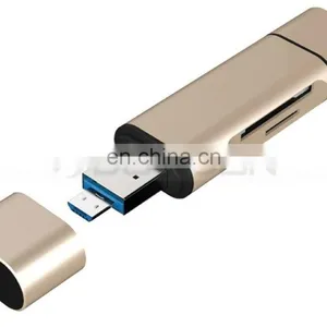 5 in 1 Card Reader & USB Type C Micro-USB & USB 2.0 Combo TF / SD Card OTG Adapter thumbnail-2