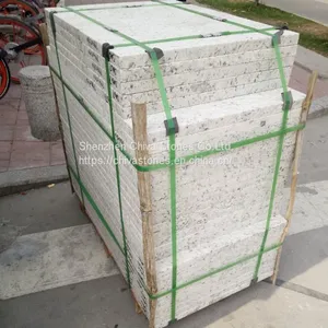 Brazil Granite Tiles Natural White Granite Slabs Cladding Exterior Stone Wall Facade Tiles Facades Panels Wall Tiles thumbnail-5