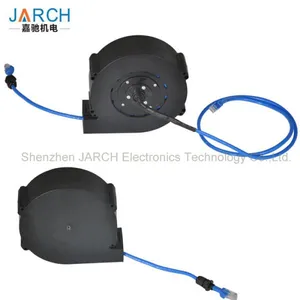 Ethernet Cables and Reels CAT5e, CAT6, CAT6a Retractable Data / Network Cable Reel thumbnail-2