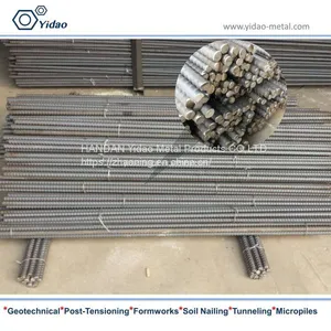 15/16mm Tie Rod for Formwork System Tie Back Post Tensioning Bar thumbnail-4