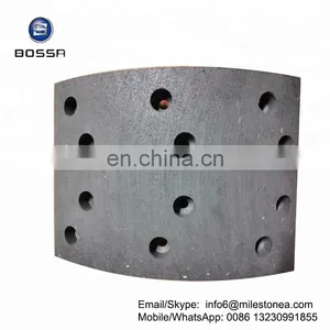 Truck Trailer Brake Parts Brake Shoe Lining 4515 4707 thumbnail-5