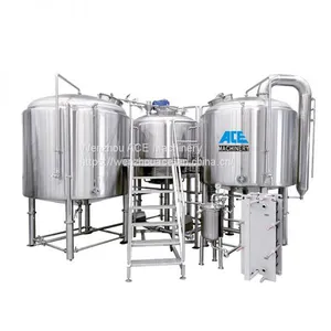 Customized Food Grade Stainless Steel 100L - 20000L Craft Beer Brewing Equipment thumbnail-5