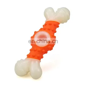 Durable Chew Bone Toy Safe Toy Tough Teeth Cleaning Dog Toy thumbnail-3