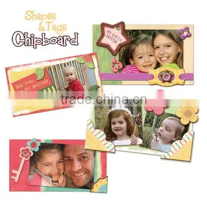 DIY Art & Craft Shapes & Tags Chipboard Scrapbook Decor thumbnail-2