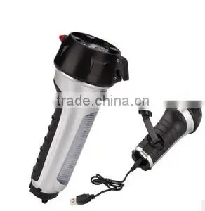 Multi Car Safety Hammer Dynamo Flashlight thumbnail-2