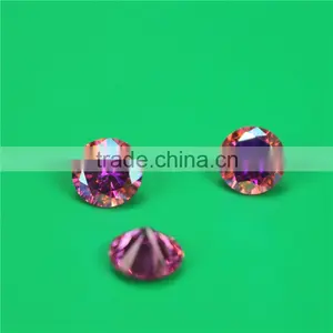 Wholesale Incomparable Beautiful 9mm Round Rose ab Zircon Ring thumbnail-2