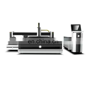 Industry MAX / Raycus Source 1000watt 1500w 3000w Fiber Laser Cutting Machine for Metal Tube Plate thumbnail-1