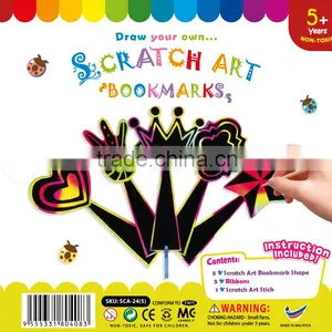 Scratch Art Bookmarks 5 Pack thumbnail-1