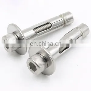 Steel Galvanized Sleeve Anchor Bolt Expansion Wedge Anchor Bolt M10 thumbnail-1
