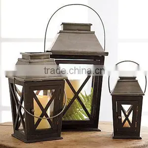 Unique T Lite Metal Garden Lantern thumbnail-5