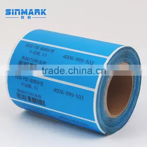 SINMARK Color Series Single Row Cable Labels Tags thumbnail-3