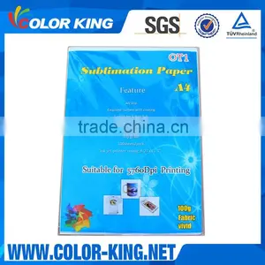 High Transfer Efficiency Dark T-shirt Sublimation Paper A4 thumbnail-5