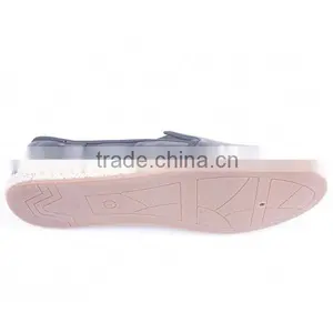 Hot Selling Latest Design Lady Straw Sole Flat Feet Walking Shoe With Elastic Band thumbnail-6