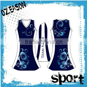 Hot Sale Customized Ladies Netball Dresses for Netball Team Supplier's Choice thumbnail-6