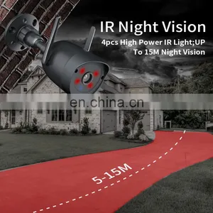 4G SIM CARD 2MP Security IP Camera 4X Digital Zoom CCTV HD Motion Detection Outdoor Surveillance Bullet Cam CamHi APP thumbnail-3