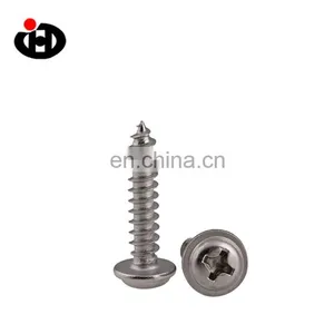DIN 968 SS Pan Philips Head Self Tapping Screw Cross Recessed Pan Head Tapping Screws With Collar thumbnail-1