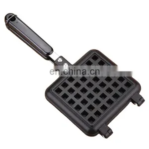 Aluminum Square Waffle Maker Pan thumbnail-4