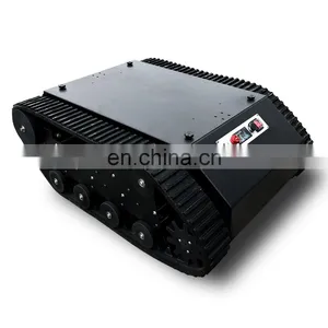 Robot Tank Construction Machinery Parts Military Equipment Crawler Robot Chassis for Sale thumbnail-5