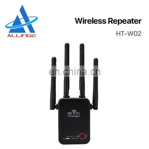 ALLINGE MDZ3113 Long Range Wireless Wifi Repeater 1200mbps Amplifier Signal Antennas Booster With Different Plug thumbnail-2