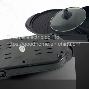 Mandarin Duck Hot Pot/Roast Pork and Rinse Roast Integrated Pot/Multi Functional Cooking Electric Hot Pot（Wechat:13510231336） thumbnail-2