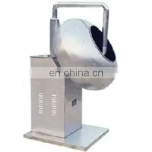 Stainless Stall Peanut Chocolate Beans/bar/cake/biscuit Enrobing&coating Machinery thumbnail-1