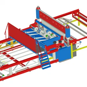 Pneumatic Automatic Diameter Feeder, Automatic Net Discharge and Net Falling, Reinforced Mesh Welding Machine thumbnail-4