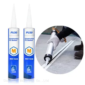 White - Multi-Purpose Polyurethane Sealant/Adhesive - Creates Permanent Elastic Seal - Sandable/paintable thumbnail-2