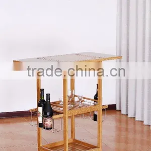 Bamboo Furniture Kitchen Trolley thumbnail-1